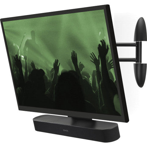 FLEXSON Cantilever Mount For TV And SONOS BEAM (Black)