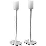 FLEXSON Floor Stand for Sonos Era 100 Speaker (White, Pair)