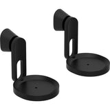 FLEXSON Wall Mount with Corner Piece for Sonos Era 100 Speaker (Black, Pair)