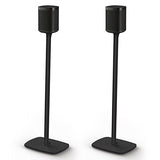FLEXSON Floor stand for SONOS ONE or PLAY:1 (Pair, Black)