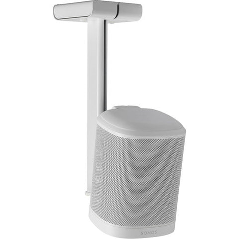 FLEXSON Ceiling Mount for SONOS ONE or PLAY:1 (Single, White)