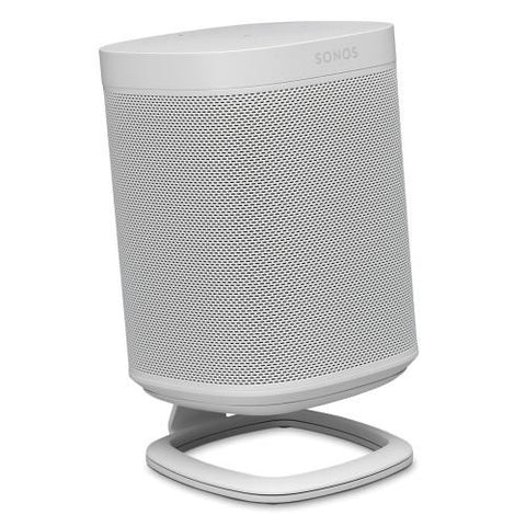 FLEXSON Desk Stand for SONOS ONE or PLAY:1 (Single, White)